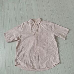 gu 半袖シャツ ボタンダウン sizeM