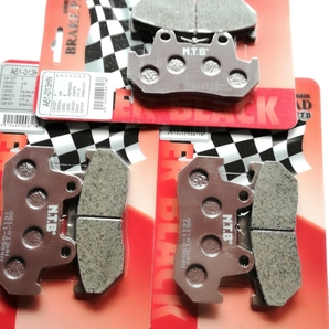 (116) HONDA CBR400F CBR400FⅡ CBR400FⅢ 新品 パット ブレーキ パッド 3個 セット