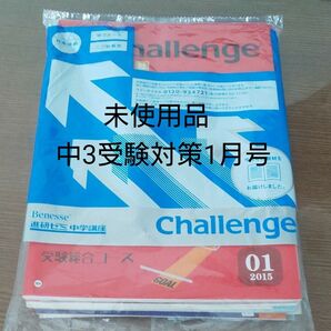 中3進研ゼミ中学受験講座【未使用】2019年1月号 入試問題集