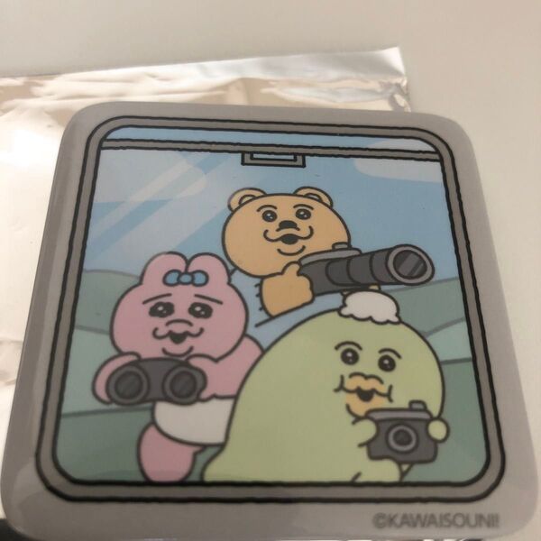 おぱんちゅうさぎ 缶バッジ 未使用 鈍行機関車 おぱんちゅ鉄道 ※まとめ買い割引あり
