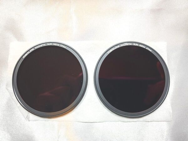 2枚セット MARUMI MAGNETIC SLIM 67mm ND16+ND64