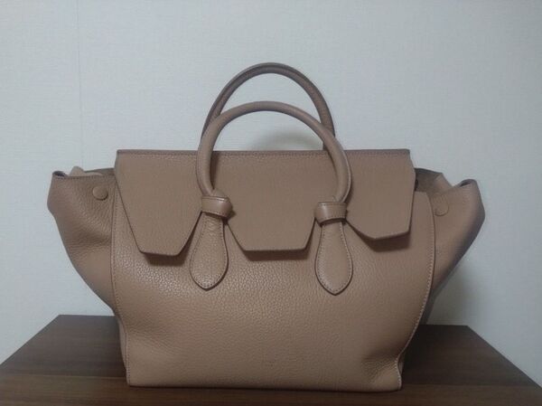 セリーヌ 希少モデル タイバッグ グレージュ CELINE