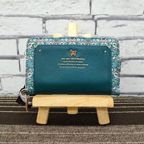 ★新品★ BebeDayan ベベダヤン 2つ折り財布 ウィリアムクロス グリーン