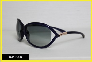 [ free shipping ] new goods Tom Ford (TOM FORD) plastic frame sunglasses TF8 Jennifer Jennifer ( blue × smoked )