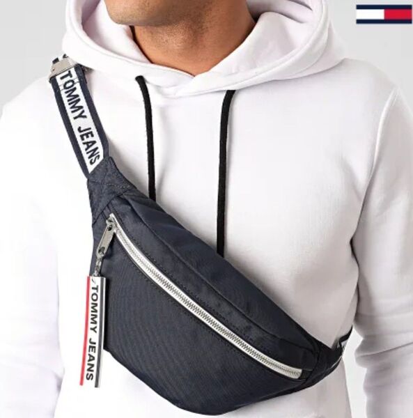 TOMMY JEANS トミージーンズ ネイビー ボディバッグ タグ付き 新品