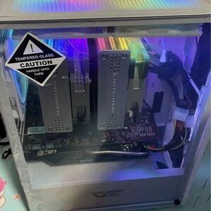 自作ゲーミングPC ホワイト基調