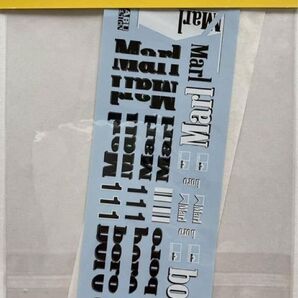 タブデザイン オプションデカール タミヤ F1-2000 1/20