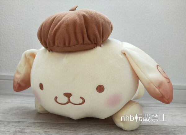 【Sanrio】 ポムポムプリン ましゅまるむ寝そべり BIGぬいぐるみ サンリオキャラクターズ