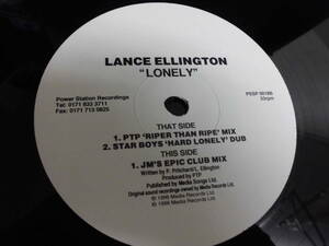 LANCE ELLINGTON/LONELY '96(JOEY MUSAPHIA V PTP MIXES)/3201