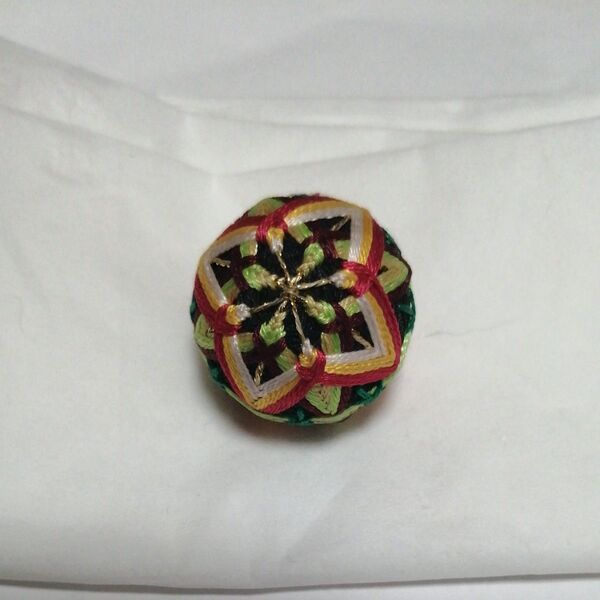 ハンドメイド 小さい手毬 直径2.5cm