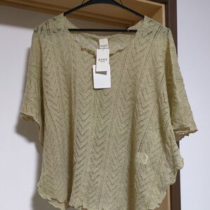 axes カットソー 半袖 ベージュ Mサイズ