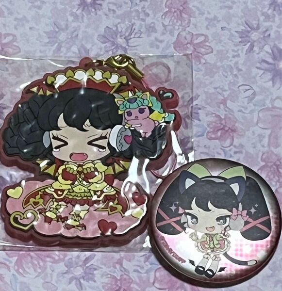 プリパラ ガァルル 缶バッジ ラバーストラップ