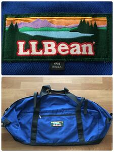 激レア! 90s L.L.Bean ビンテージ ダッフルバッグ エルエルビーン made in USA オールド アウトドア BAG old vintage ボストンバッグ