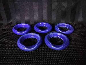 箸置 青 輪 5個セット t24