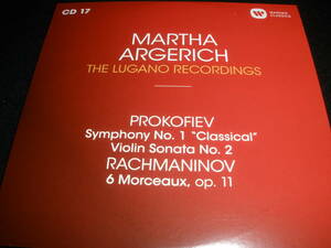 マルタ・アルゲリッチ ルガーノ プロコフィエフ 交響曲 ブロンフマン ヴァイオリン・ソナタ カプソンラフマニノフ 4手 ジルベルシュテイン