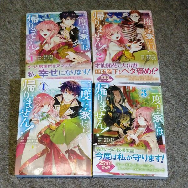 二度と家には帰りません!①〜④