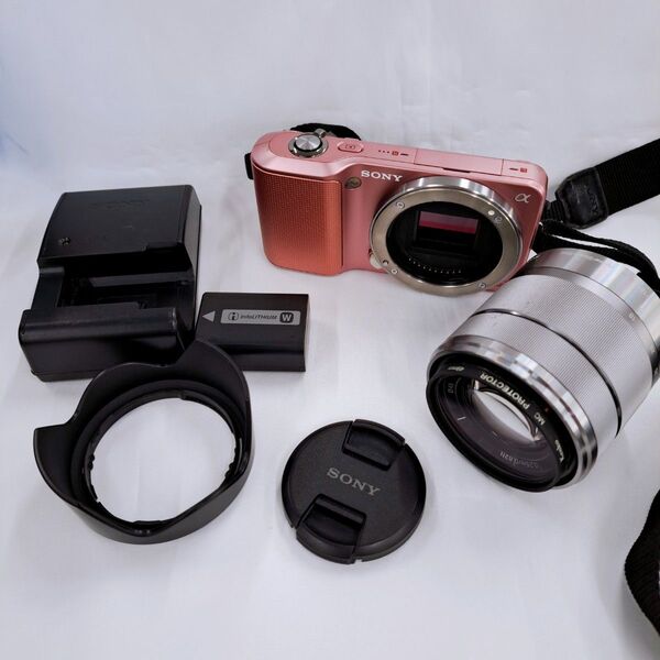 SONY ソニー NEX-3 α デジタル一眼カメラ SEL1855 18-55mm F3.5-5.6
