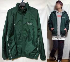 NIKE 00's ヴィンテージ ナイロンジャケット VINTAGE ZIP UP JACKET Green M ナイキ 00年代