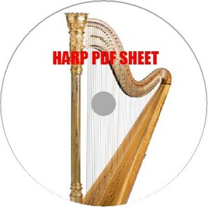 ハープPDF楽譜集200譜クラシック電子譜HARP弦楽器楽iPadiPhone練習初心者激レアプロ演奏者指揮者運指音楽曲作曲家パート譜スコアipadproに
