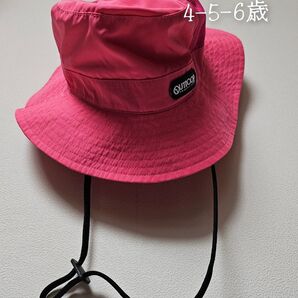 outdoor ピンク 頭回り54cm メッシュ機能 ハット