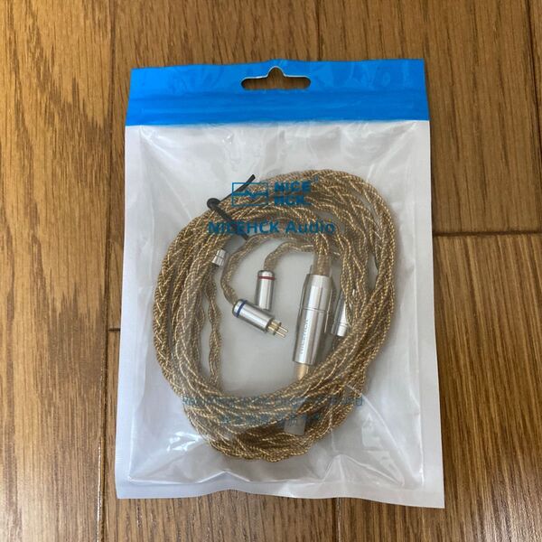 美品 NICEHCK CIEM 2pin 4.4mm 5極バランスケーブル 銀メッキOCC