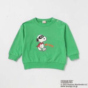 プティマイン スヌーピー 長袖Tシャツ