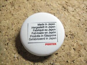 缶バッジ　ポーター　吉田カバン