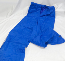 ◎ロゴス リプナー 3シーズン 防水防寒スーツ レインウェア LL 上下セット 青×紫 ナイロン 撥水/フード付ジャンパー パンツ LOGOS LIPNER _画像5