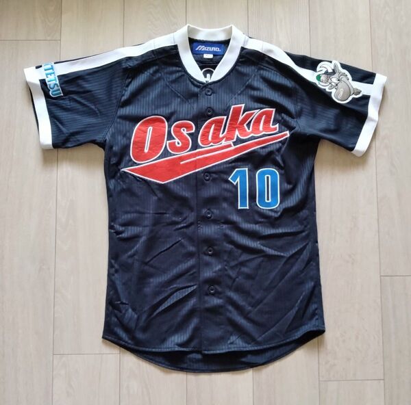 【限定 完売】大阪 近鉄 バファローズ 復刻 水口 ビジターユニフォーム ミズノ M オリックス 阪神