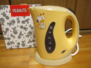 * new goods *SNOOPY* personal electric kettle *0.6 liter *PEANUTS* Snoopy *