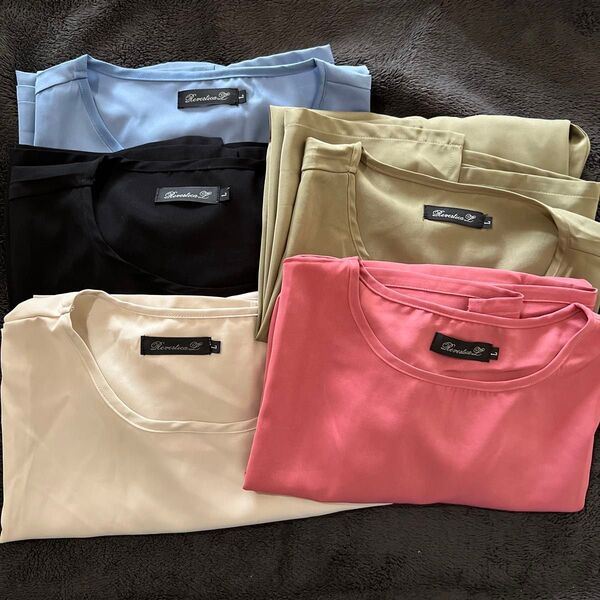 5点セット 半袖Tシャツ カットソー