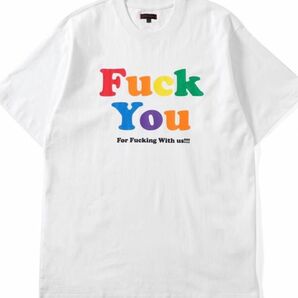超人気 CLOT FXXK YOU TEE サイズXL FUCK YOU Tシャツ ホワイト MFCストア