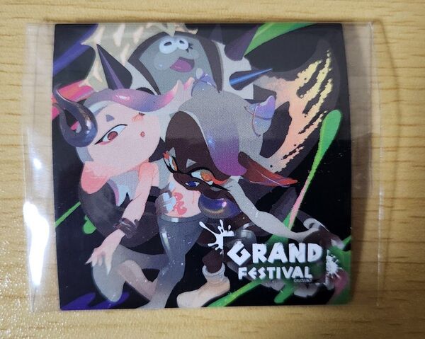 スプラトゥーン3 すりみ連合 グランドフェスティバル ステッカー シール Nintendo
