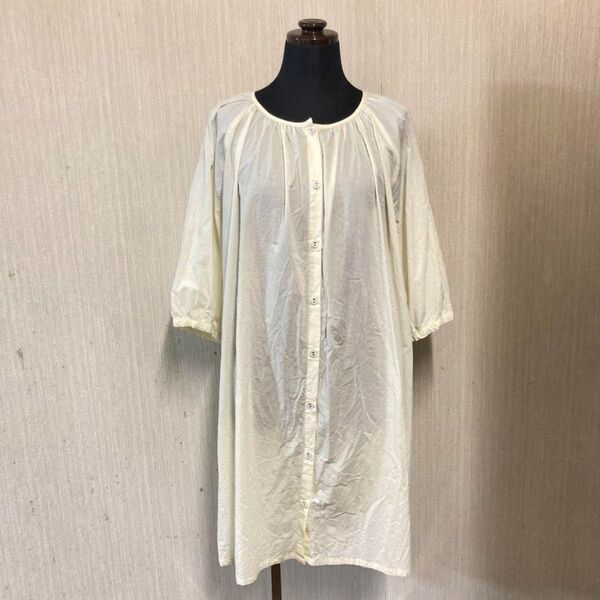 美品 tsukuru & Lin 薄手 チュニック ロング ブラウス 無印 羽織