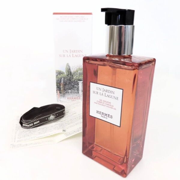 未使用 HERMES エルメス ラグーナの庭 ヘア&ボディ シャワージェル レフィラブル 200ml