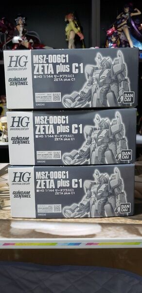 HG HGUC 1/144 ゼータプラスC1 3個セット ガンダムセンチネル ガンプラ