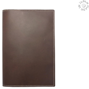 bte-ro original leather fi Len tseWALPIERwarupie company library book@ for book cover | chestnut brown color 