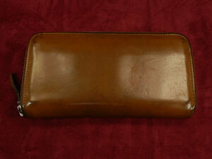  Whitehouse Cox o- car total leather round zip long wallet Whitehouse Cox