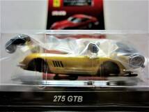 京商☆フェラーリ ミニカーコレクション４☆Ferrari 275 GTB 1964年 Yellow☆KYOSHO2007☆保2_画像3