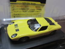 京商☆ランボルギーニ ミニカーコレクション２☆Lamborghini Miura P400 1966 イエロー☆KYOSHO2006☆保4_画像3