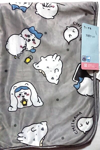 ちいかわ 冷感ケット ~怖い話~ お昼寝サイズ 85×115cm