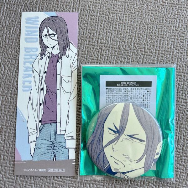 WIND BREAKER 缶バッジ theキャラ 特典 しおり 杉下京太郎