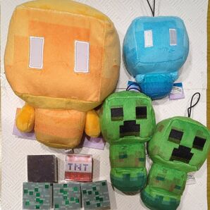 マインクラフト ぬいぐるみ ブロック 9点セット