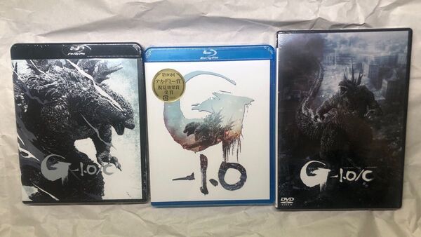 『ゴジラ-1.0』 Blu-ray DVD 3枚組セット