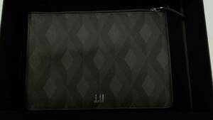  Dunhill dunhill pouch case pattern ash 