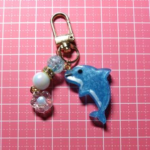 No.18 イルカキーホルダー