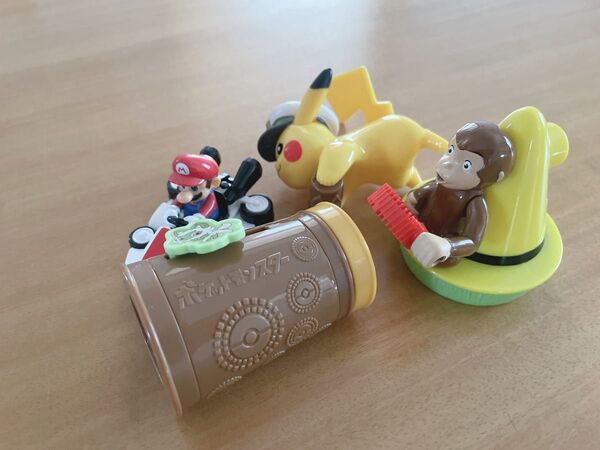 ハッピーセット おもちゃ セット ポケモン グッズ マリオ ジョージ ピカチュウ フィギュア グッズセット おさるのジョージ