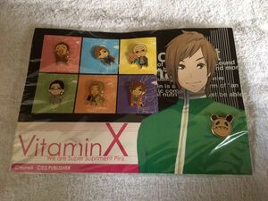 VitaminX キャラクター　ピンズセット jk-286