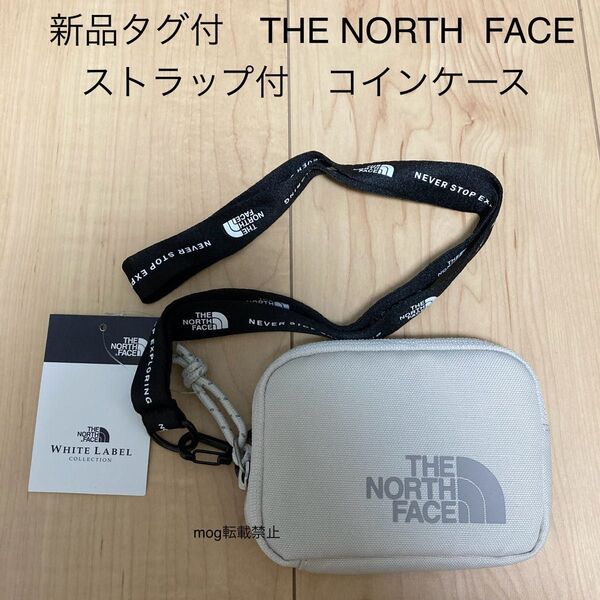 THE NORTH FACE 新品タグ付 ザノースフェイス【コインケース】ミニポーチ ウォレット 財布 カードケース クリーム
