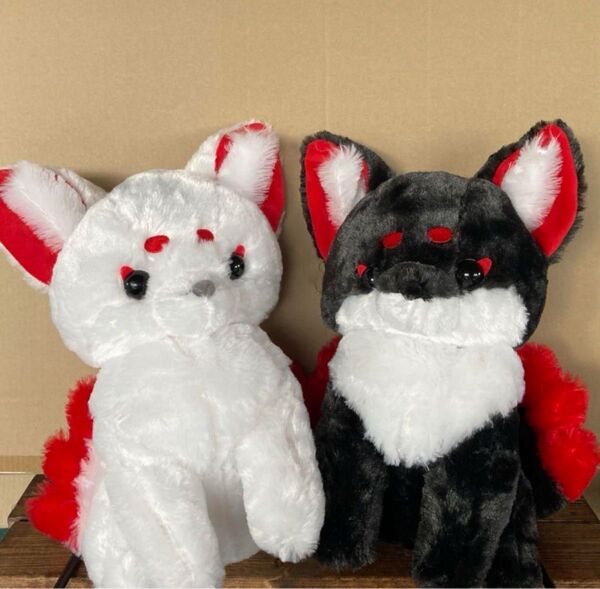 ちょコンとキツネ 九尾 ウルトラBIGぬいぐるみ おこげ ういろう